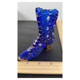 Fenton button and bows boot. Dan Fenton. M. Cowan