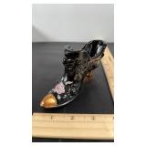 Fenton cats head shoe. D. Fredrick "rose"