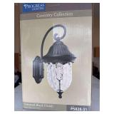 Carriage light. Missing globe