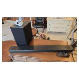 LG Sound bar and subwoofer