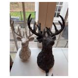 Paper mache deer