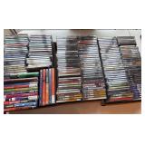 CDs and DVDs as shown