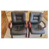 2 office star products chairs