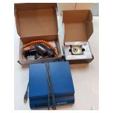 Dash cam, postal scale, screw driver