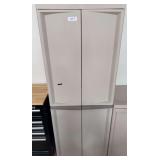 Sterilite plastic storage cabinet