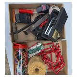 2 flats of garage supplies