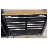 Husky tool chest on wheels with key