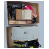 2 flats of household items