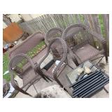 7 pieces of patio furniture
