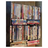 3 boxes of DVDs as shown
