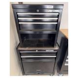 Craftsman stacking tool box with key