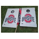 Plastic Buckeyes corn hole boards