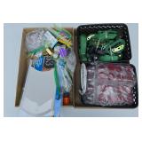 2 flats of miscellaneous household items