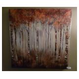 Wall art. 40” wide by 40” tall