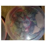 4 different wreaths and boxes