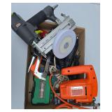 Brad nailer and stapler mixed tools