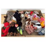 2 flats of beanie babies. 20 total