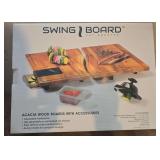 Swing board cutting board