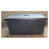 Antique handmade tool box