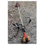 Stihl weed eater with metal blade. Not tested to run but did not appear to be locked up.