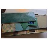 Metal doll house appears complete