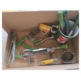 Vintage green kitchenware