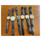 5 men’s and 1 women’s watch