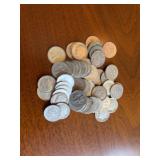 50 90 percent silver dimes (1964 or earlier