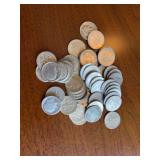 50 90 percent silver dimes (1964 or earlier