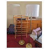 2 floor lamps
