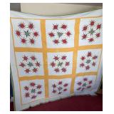 Quilt as shown approximately 87” by 83”