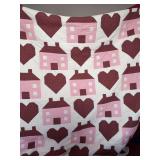 Quilt St. John’s Church quilters 84” by 100”