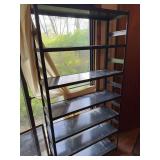 2 metal shelves like shown