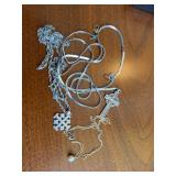 2 Sterling pendants (necklaces are not silver) and unmarked possibly gold necklace