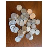 50 90 percent silver dimes (1964 or earlier