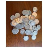 50 90 percent silver dimes (1964 or earlier