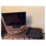 Foot stool, tv, round table