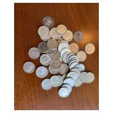 50 90 percent silver dimes (1964 or earlier