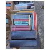 6 flats mixed books of war and foreign culture