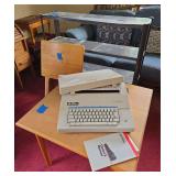 Lot of miscellaneous tables and shelf