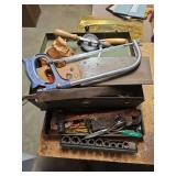 Tool box with tools