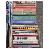 5 flats of literature and mixed