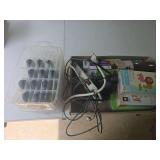Cricut cartridges and accessories as shown. Assorted crafting and scrapbooking group for Cricut-compatible paper crafts, card making, journaling, die cutting, and creative projects.
