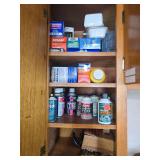 Contents of cabinet refer to pictures