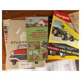 Great lot of vintage ephemera including tractors and Studebaker