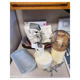 Pyrex dish and kitchen items