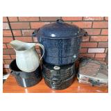 Vintage cookware as shown