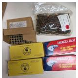 Assorted boxed and bagged .223 rifle ammunition including UMC, American Eagle and factory ammunition marked 55-grain FMJ. Mixed quantities as shown.