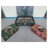 3 Coleman Propane Picnic stoves