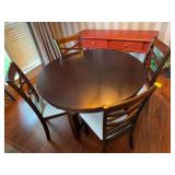 Dining table and 4 chairs